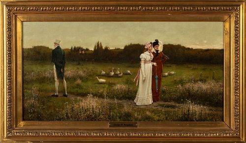 George Henry Boughton, Indifference, O/C