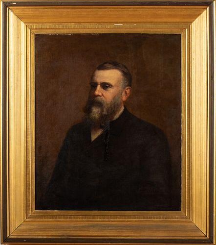A. M. Archambault, Portrait of a Gentleman, O/C 
