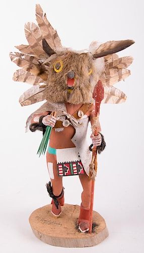 Emil Pooley Native American Owl Kachina