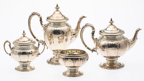 4 Piece Towle Sterling Tea and Coffee Service