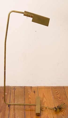 Cedric Hartman Mid-Century Brass Floor Lamp