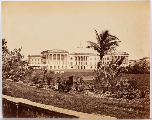 Samuel Bourne, Government House, Calcutta, India