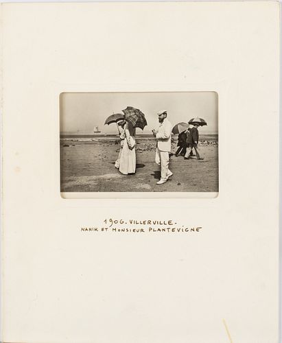 After Lartigue, 1906 Villerville, Photo