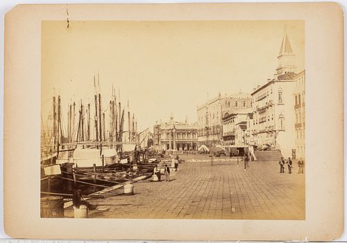 Naya Albumen Photo of Venice