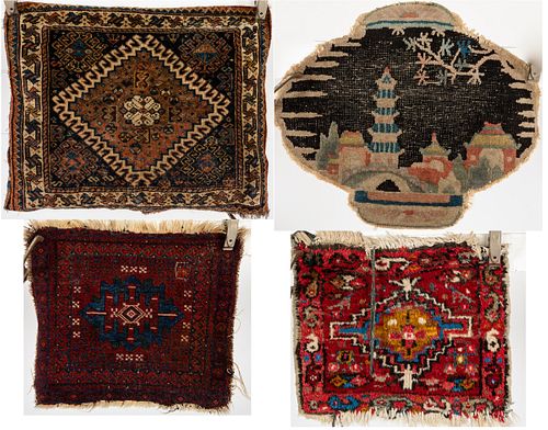 3 Small Rugs and a Pillow