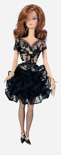 Another beautiful Silkstone Barbie named A Trace Of Lace, Barbie is a gold label doll and even though she has been removed from her box, she is still 