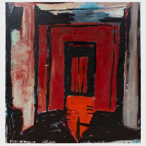 Roger Herman (b. 1947): Outside the Red Room