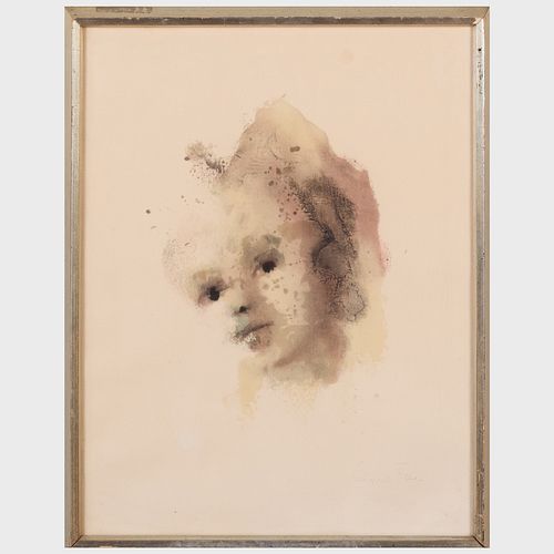 Leonor Fini (1907-1996): Portrait de Jeune Fille