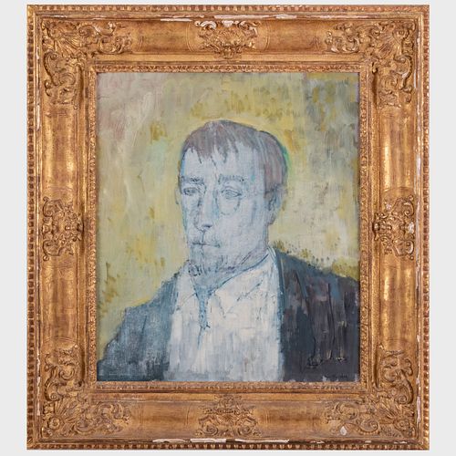 John Heliker (1909-2000): Self Portrait