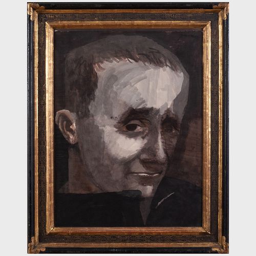 Antonio Frasconi (1919-2013): Portrait of Brecht