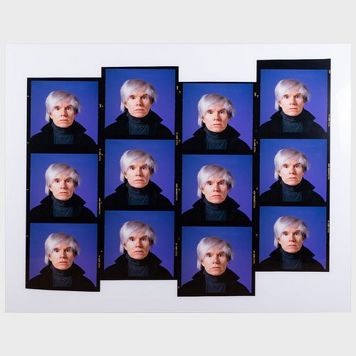 Wolfgang Wesener (b. 1960): Andy Warhol ‘Contact Sheet’