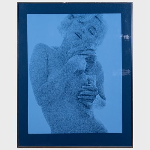 Bert Stern (1929-2013): Blue on Blue Marilyn