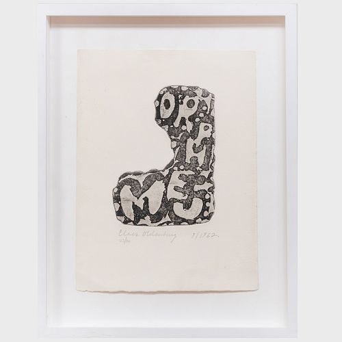 Claes Oldenburg (b. 1929): Orpheum Sign