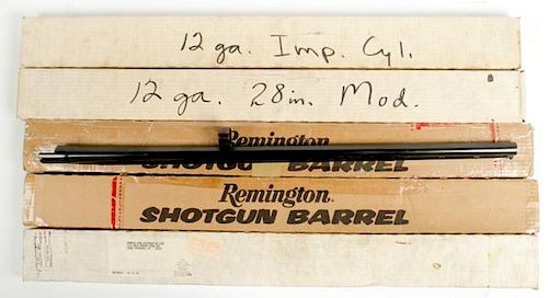 Group of Remington 12 Gauge Shotgun Barrels 