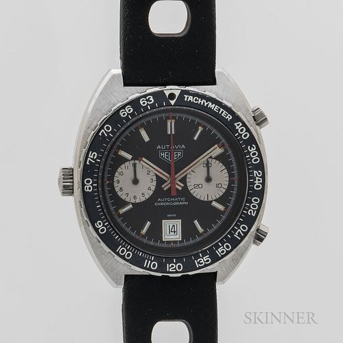 Heuer Autavia Stainless Steel Reference 11630 "Viceroy" Wristwatch