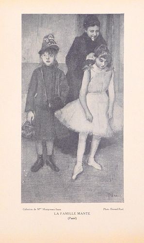 Edgar Degas:  La Famille Mante