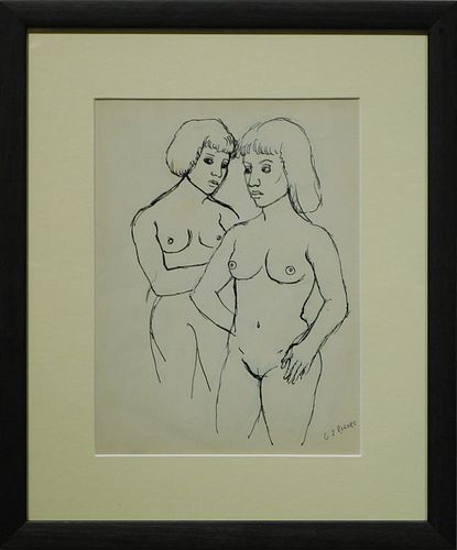 G.J. Rogers: Two Nude Women