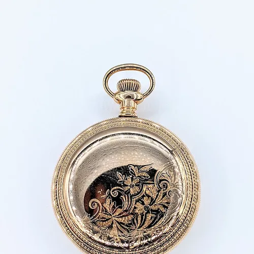 RARE Antique Hunter Case Pocket Watch - L.A. Orr 1905 - Excellent Working Condition