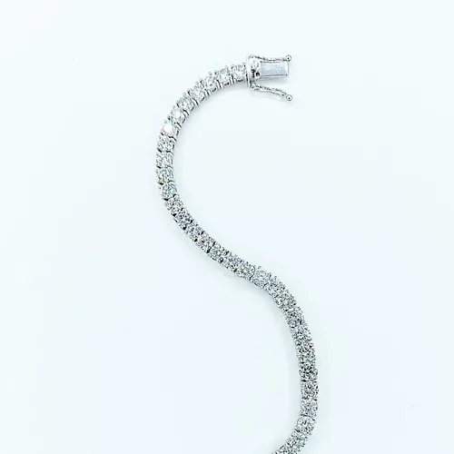 Beautiful Diamond Tennis Bracelet - 9.98ctw