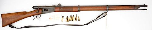 Swiss Model 1870/87 Centerfire Rifle with Shells 