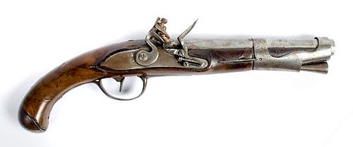 French Flintlock Pistol 