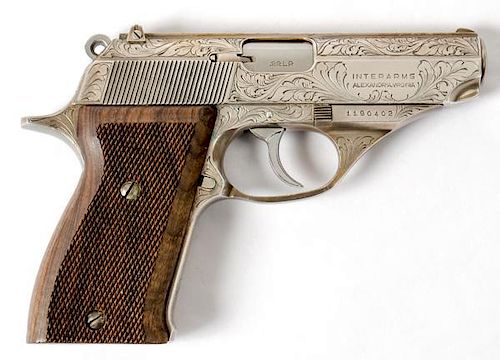 *Engraved Spanish Astra Constable Semi-Automatic Pistol 