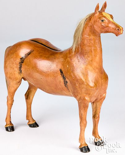 John Reber carved and painted horse