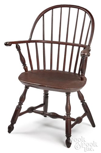 Lancaster, Pennsylvania sackback Windsor chair