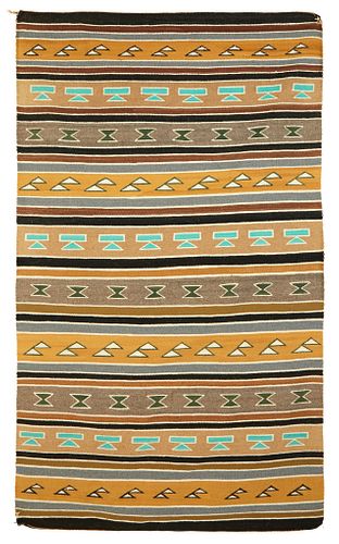 Diné [Navajo], Crystal Textile, ca. 1960s