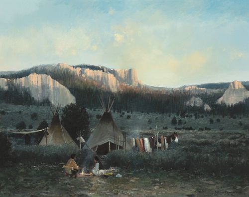 Michael Coleman, Indian Encampment