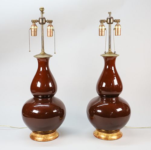 Pair of Christopher Spitzmiller Designer Lamps