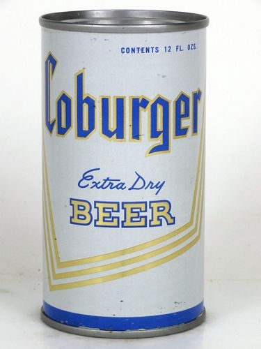 1966 Coburger Extra Dry Beer 12oz 49-40 Flat Top Allentown, Pennsylvania