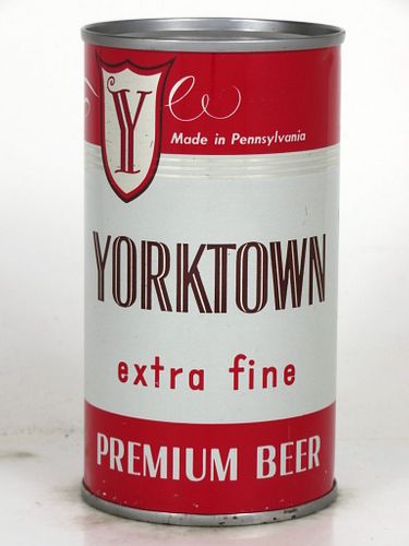1965 Yorktown Premium Beer 12oz 147-06 Flat Top Reading, Pennsylvania