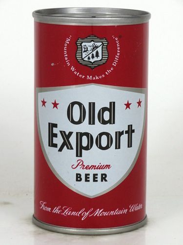 1967 Old Export Premium Beer 12oz 106-14v Bank Top Cumberland, Maryland