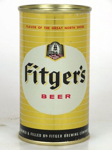 1962 Fitger's Beer 12oz 64-10.2 Bank Top Duluth, Minnesota