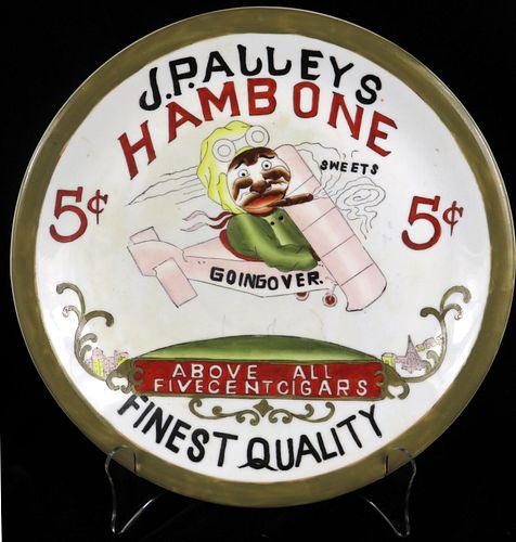 1965 J. P. Alley's Hambone Cigars Reproduction Advertising Plate