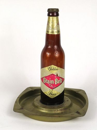 1965 Grain Belt Beer Bottle Ashtray Minneapolis, Minnesota