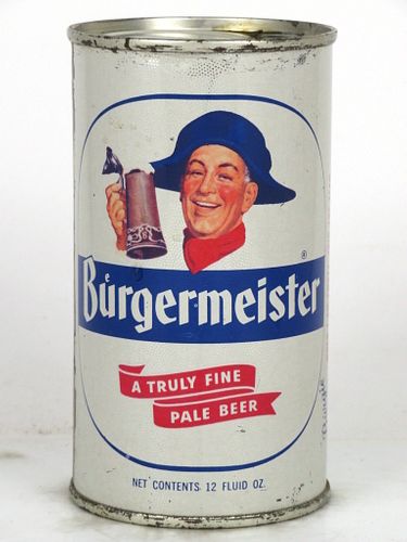 1956 Burgermeister Pale Beer 12oz 46-37 Flat Top San Francisco, California