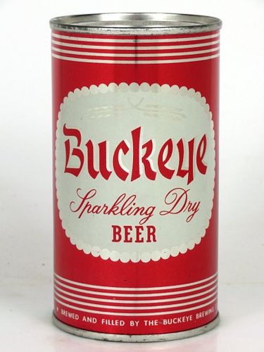 1959 Buckeye Sparkling Dry Beer 12oz 43-09.1 Flat Top Toledo, Ohio