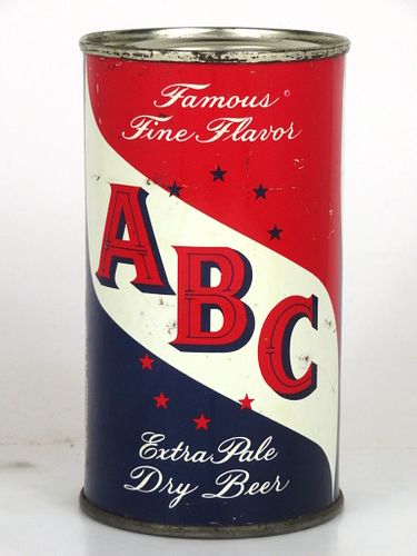 1961 ABC Beer 12oz 28-03 Flat Top Los Angeles, California
