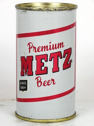 1956 Metz Premium Beer 12oz 99-18 Flat Top Omaha, Nebraska