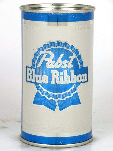 1955 Pabst Blue Ribbon Beer 12oz 111-36 Flat Top Milwaukee, Wisconsin