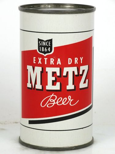 1958 Metz Extra Dry Beer 12oz 99-16 Flat Top Omaha, Nebraska