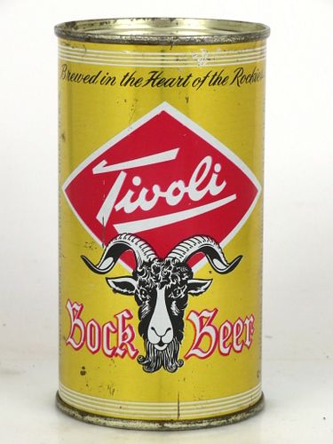 1959 Tivoli Bock Beer 12oz 139-05.2 Flat Top Denver, Colorado