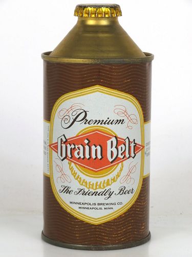 1948 Grain Belt Beer 12oz 167-06 High Profile Cone Top Minneapolis, Minnesota