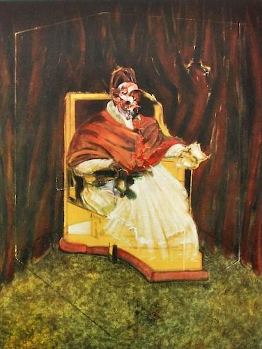 Francis Bacon 'Portrait Pope Innocent XII' Poster