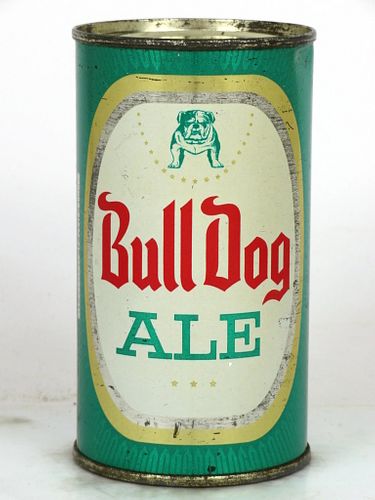 1958 Bull Dog Ale 12oz 45-31 Flat Top Los Angeles, California