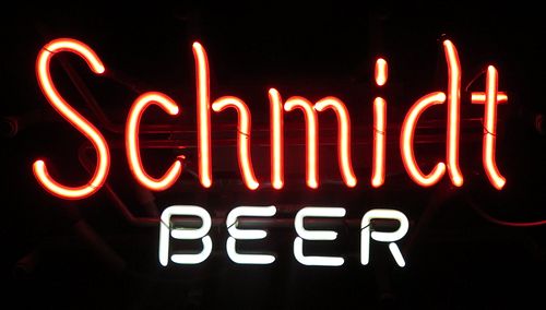1970 Schmidt's Beer Neon Sign Saint Paul, Minnesota