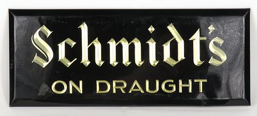 1935 Schmidt Beer TOC Tin Over Cardboard Philadelphia, Pennsylvania
