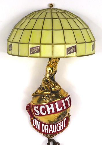 1968 Schlitz Beer Lighted Wall Sconce Milwaukee, Wisconsin